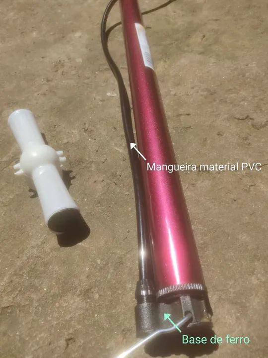 Bomba de ar para pneu - modelo grande - Foto 2