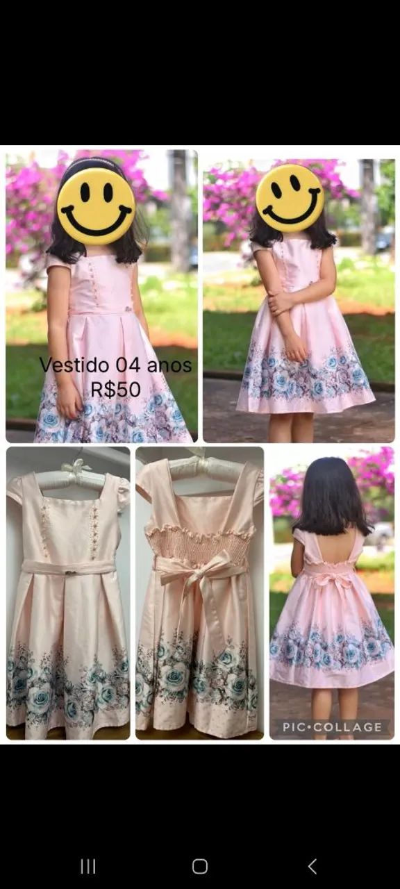 Vestidos infantis