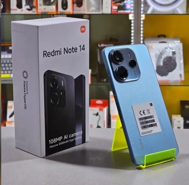 Celular Redmi Note 14 4g 8/256 azul global