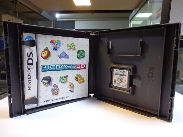 Jogo Picross3d Nintendo Ds Conservado  - Foto 4