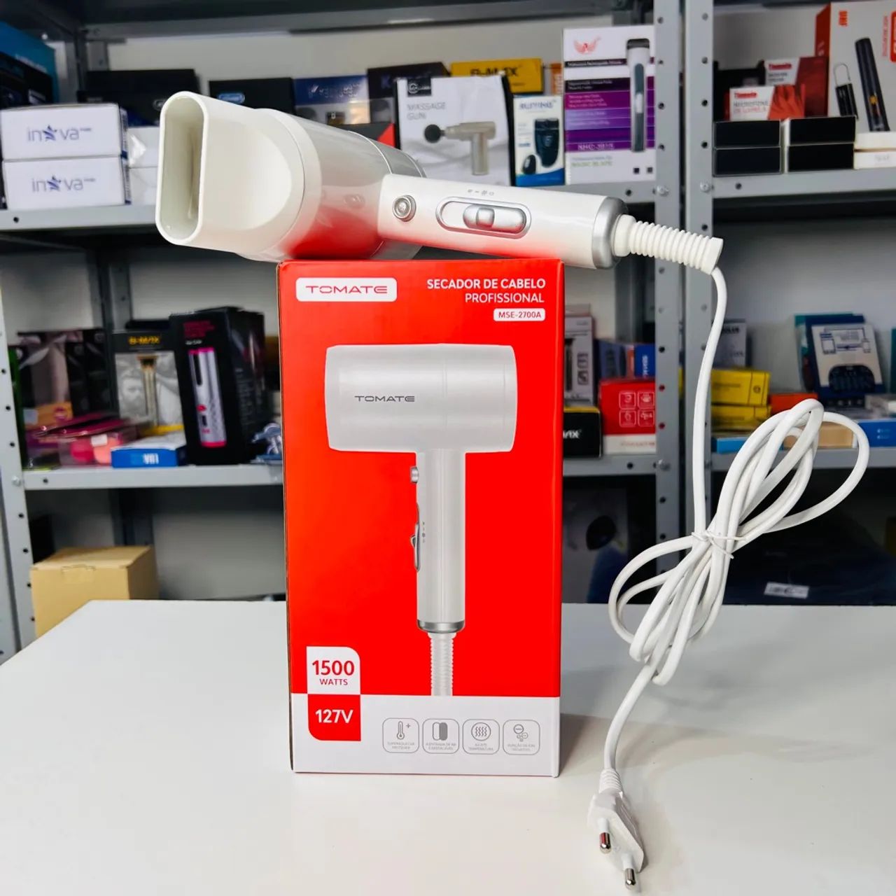 Secador de Cabelo Tomate 1500W - Foto 2