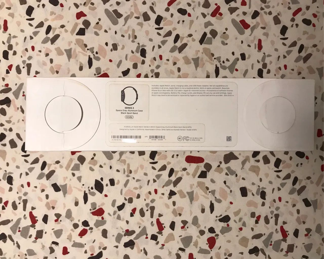 caixa apple watch series 4