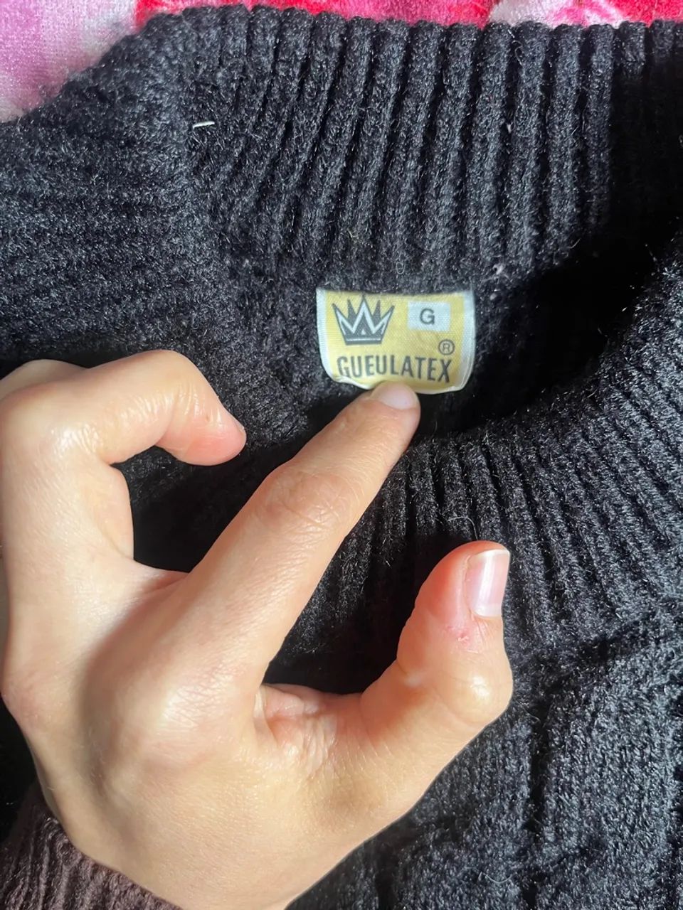 Suéter Tricot Preto - Foto 5