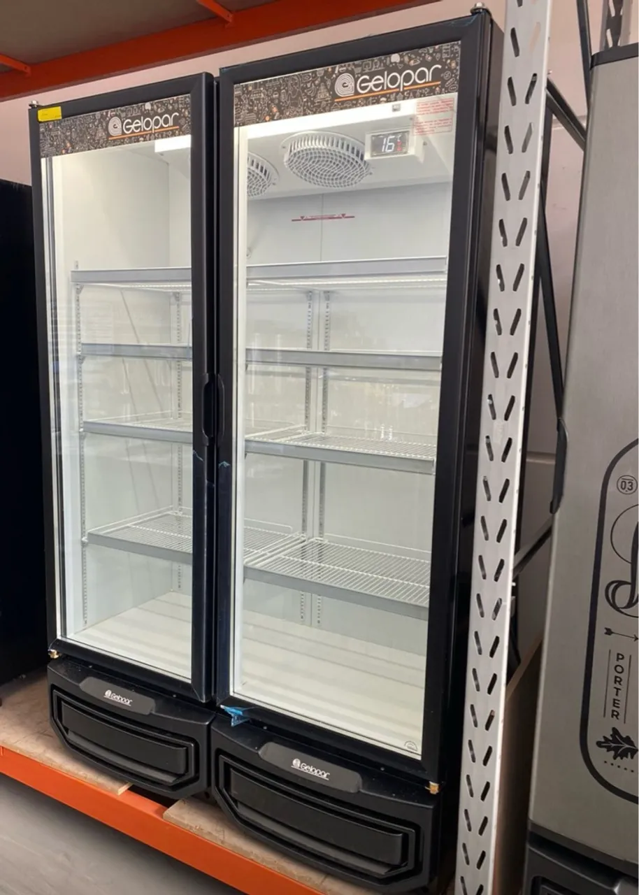 Geladeira cervejeira expositora 2 portas Gelopar - pronta entrega