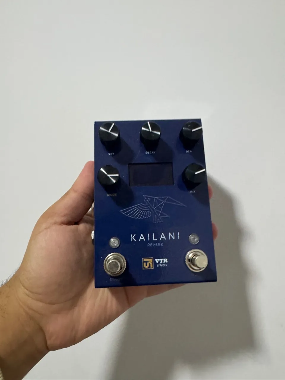 Pedal VTR Effects Kailani Reverb - COMO NOVO NA CAIXA