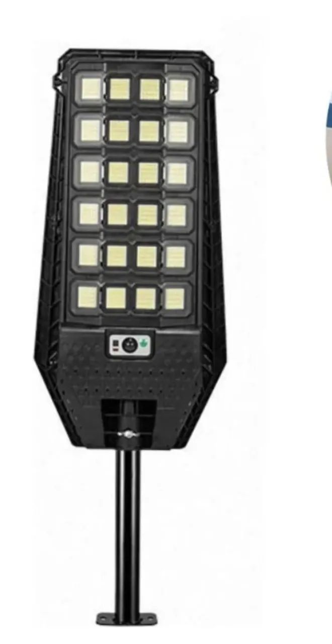 Iluminador Led Solar 90w Para Rua Com Sensor De Movimento - Foto 2
