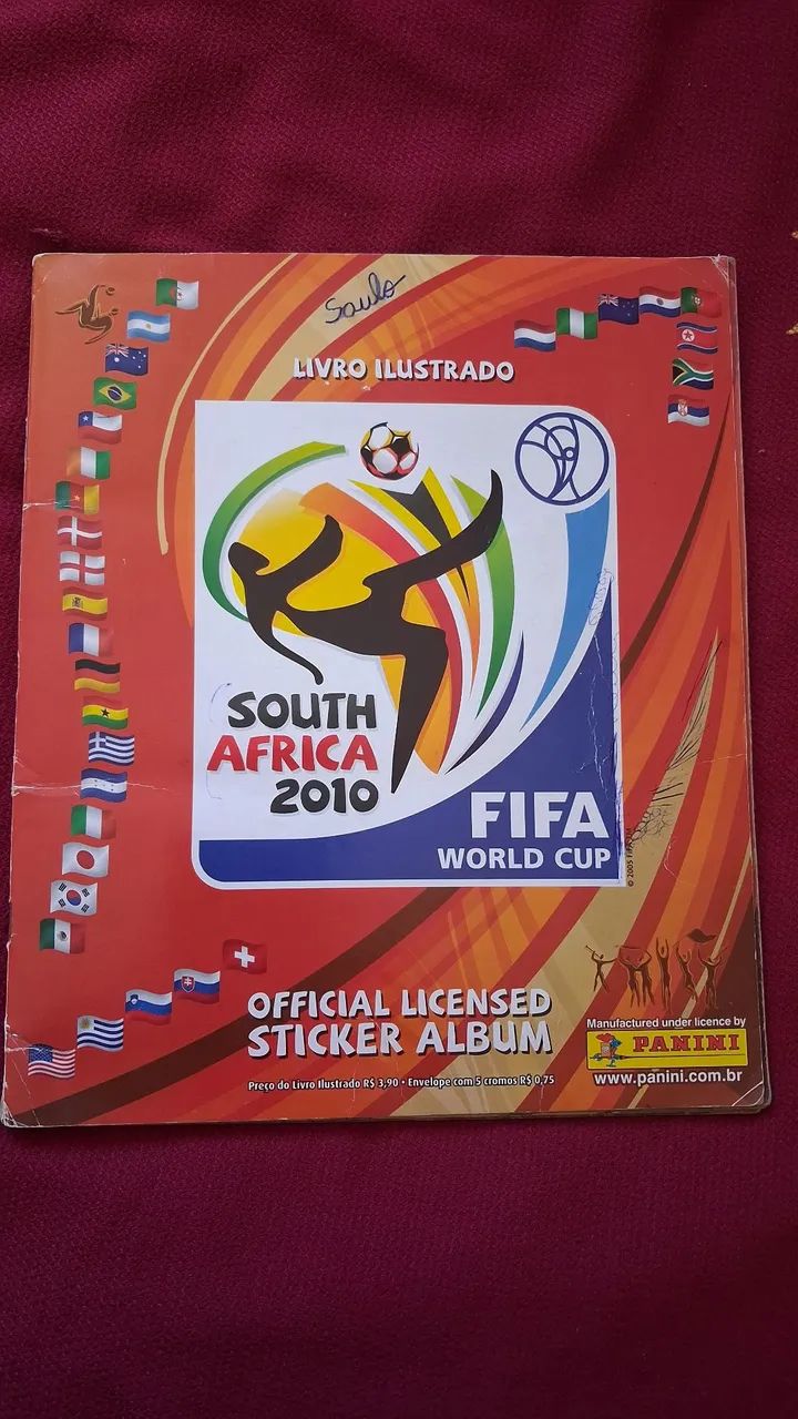 Album da copa do mundo 2010