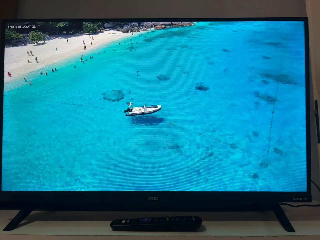 Smart TV AOC Roku 32" - Excelente Estado | Funcionando Perfeitamente - Foto 2