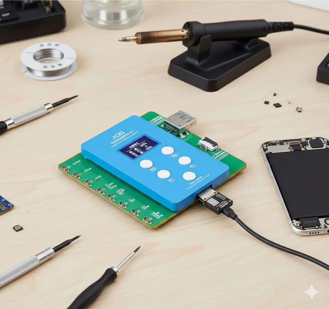 JCID Q1 programadora de bateria - Foto 3