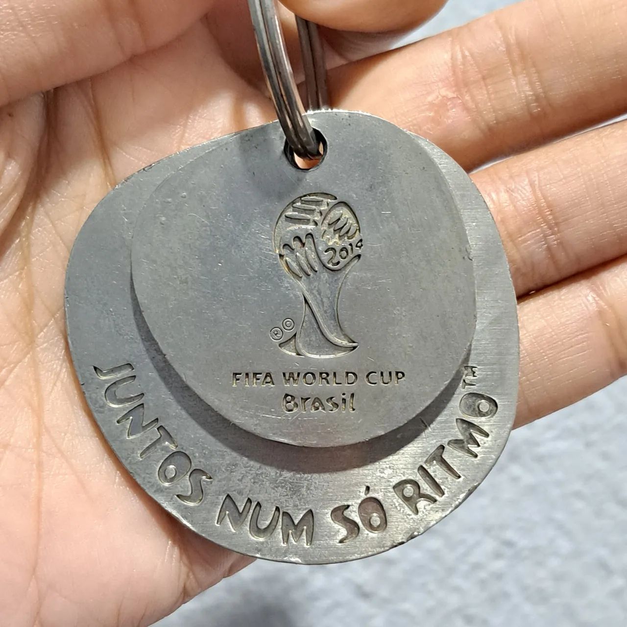 Chaveiro Fifa World Cup Brasil 2014 em Metal - Foto 2
