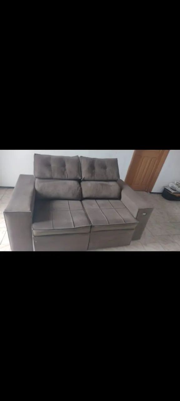Sofá semi novo. Reclinável  - Foto 4