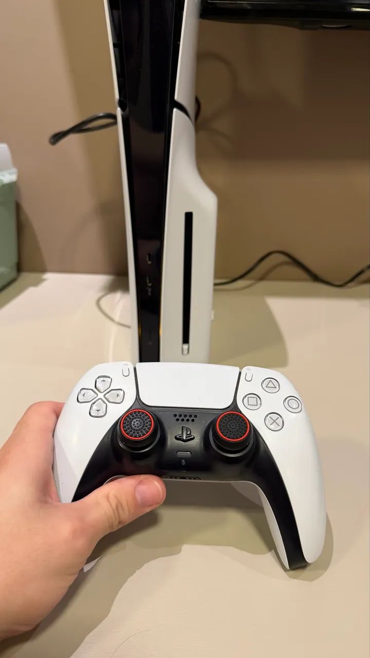 PS5 SLIM COM LEITOR + 1TB - Foto 4