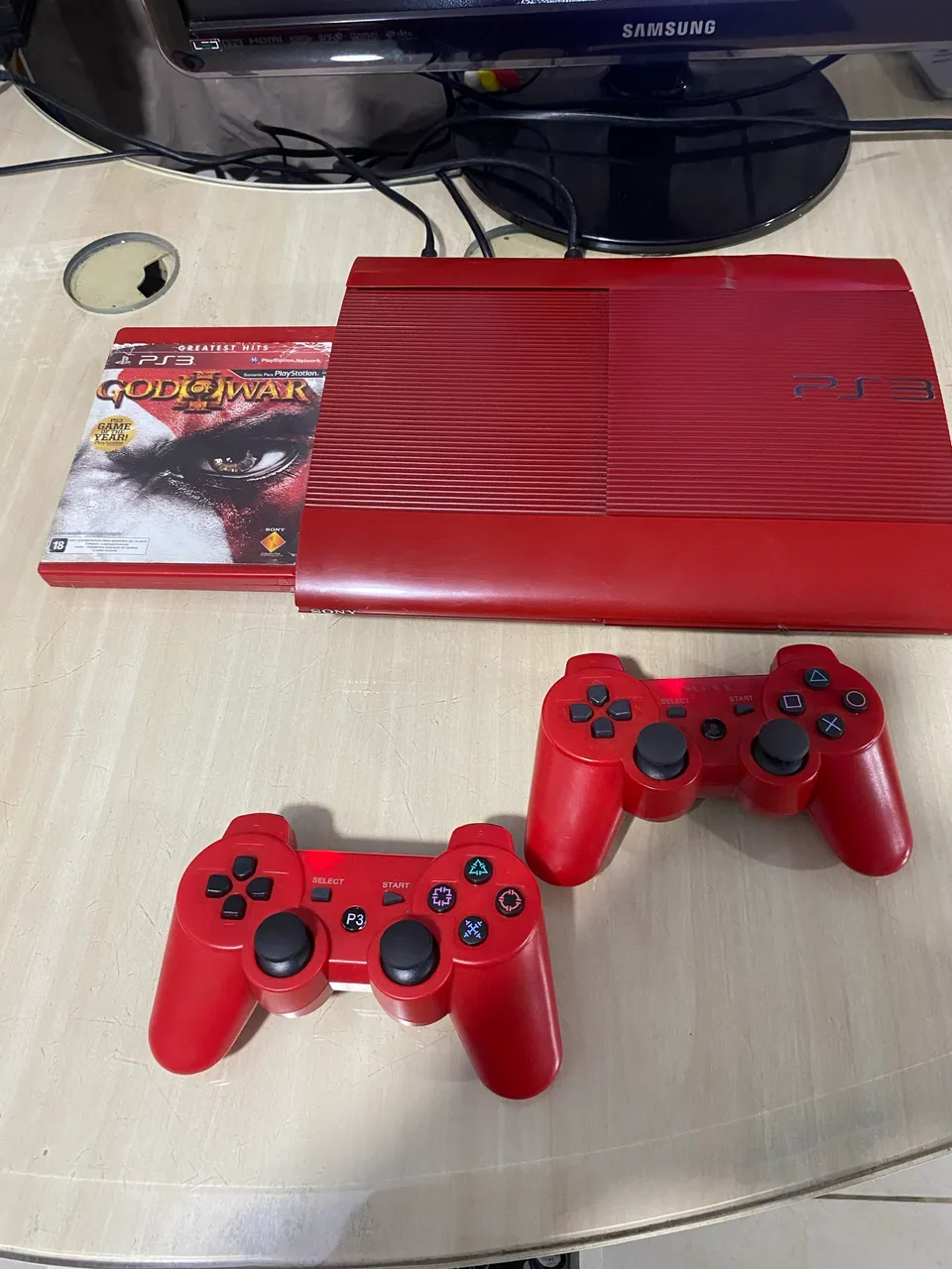 ps3 vermelho