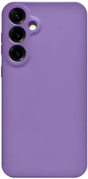 Capa de silicone roxa para Samsung Galaxy S25
