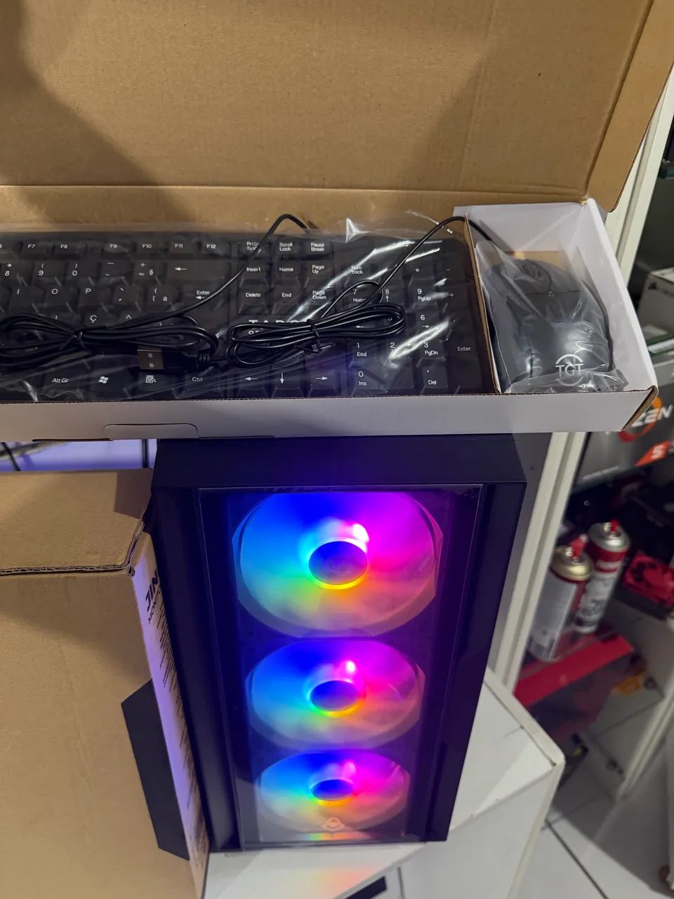 Pc Gamer COMPLETO Intel Novo, na Caixa c/ Garantia  - Foto 3