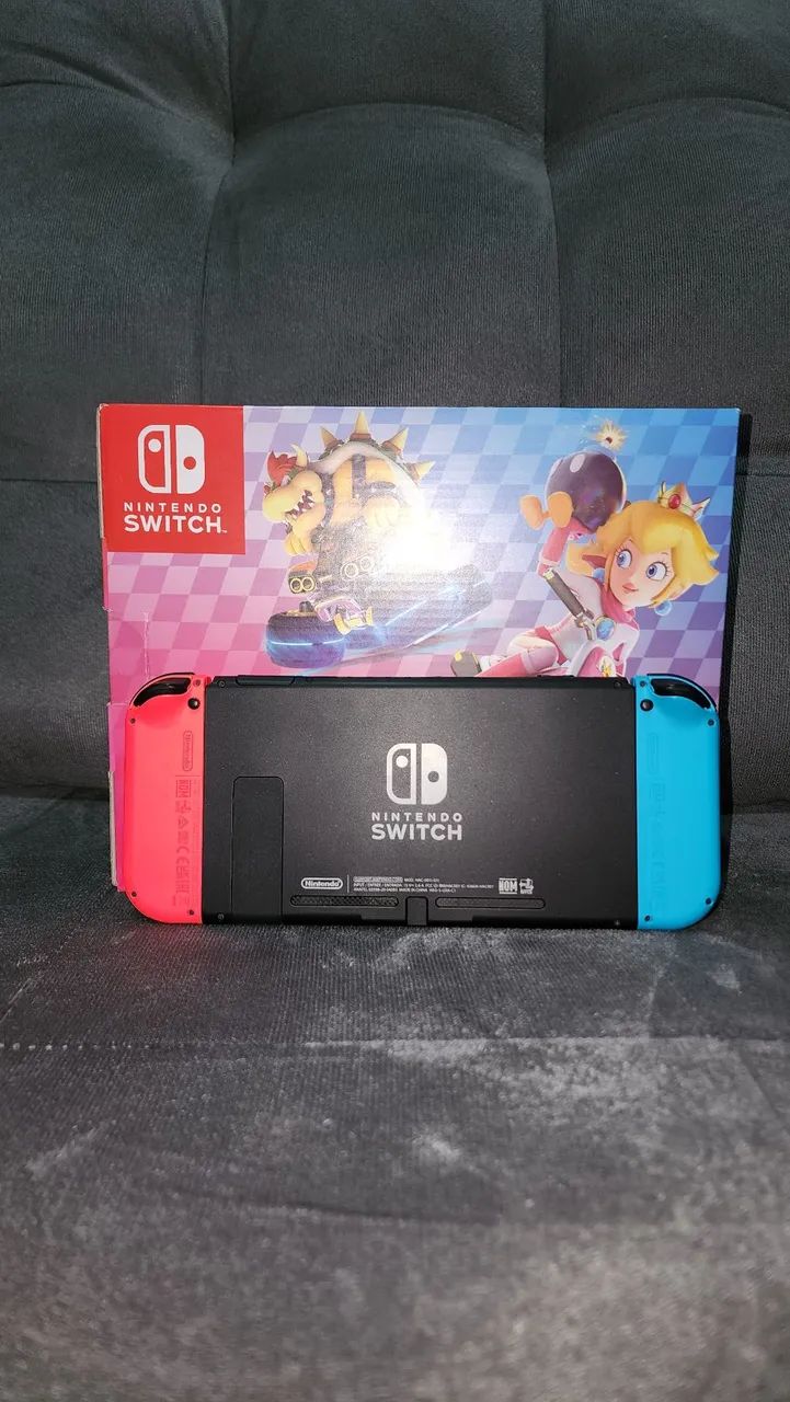 Nintendo Switch V2 DESBLOQUEADO + Acessórios  - Foto 2