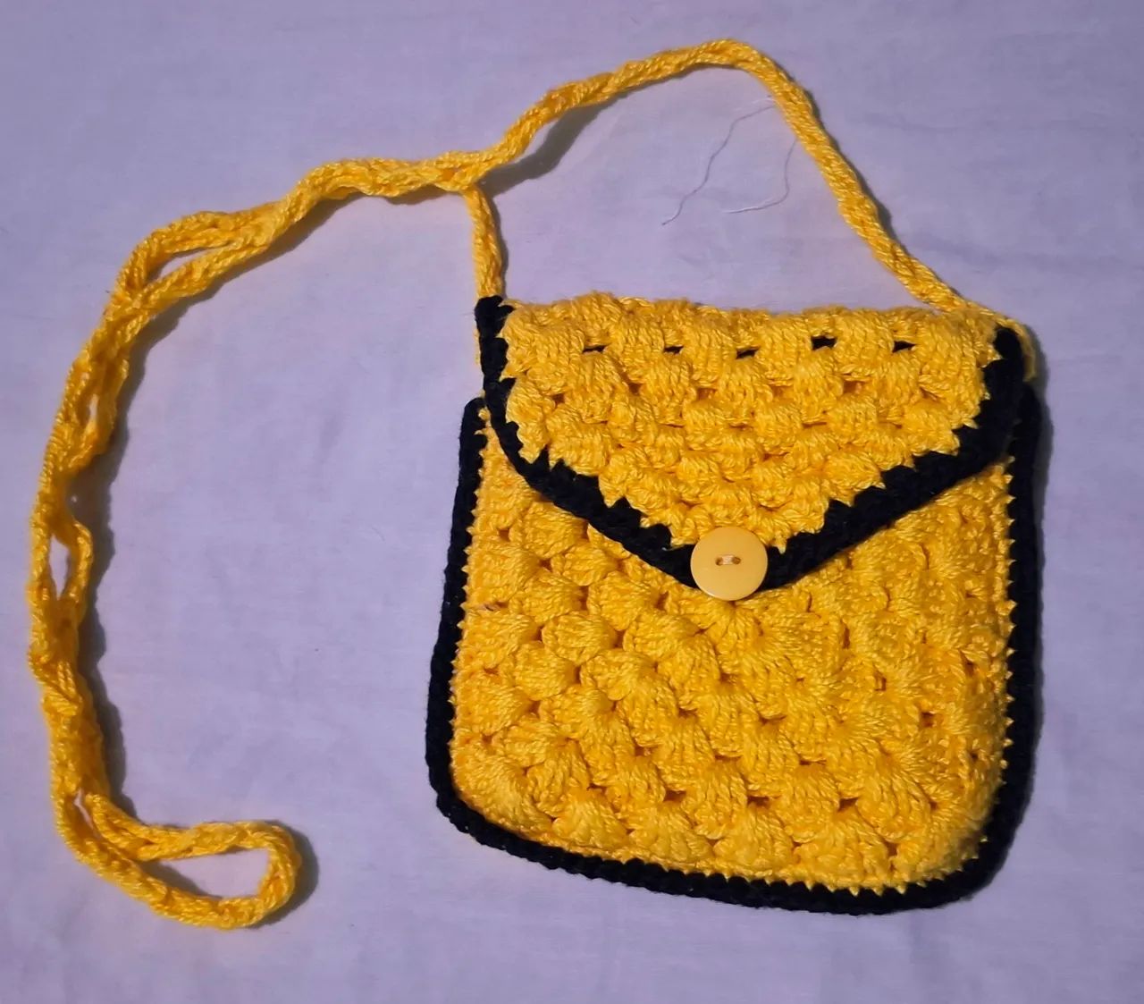 Bolsa em crochê