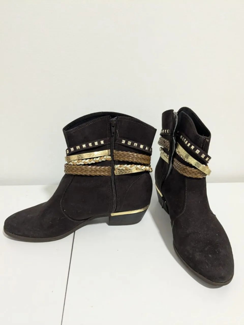 Bota country Moleca cano baixo - Foto 3