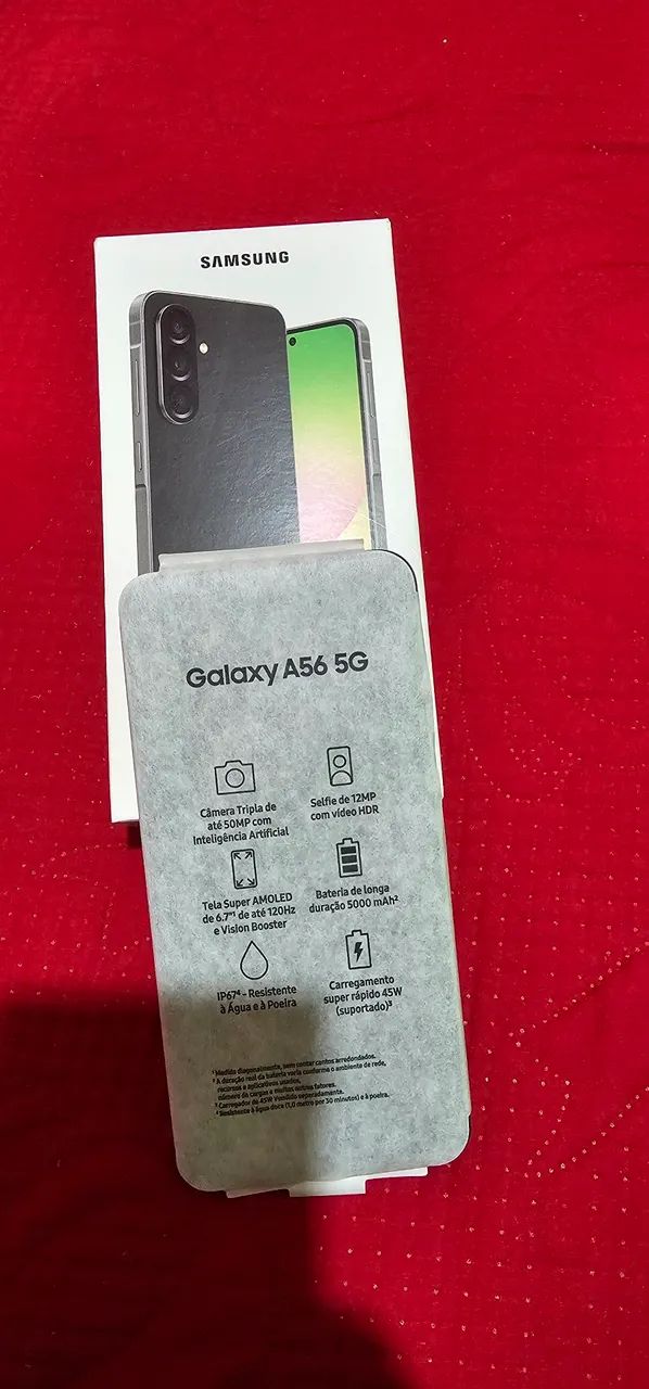 Vendo esse GALAXY A56 5G 256m e 8de ram  - Foto 4
