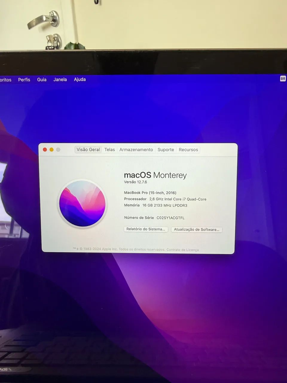 MacBook Pro i7 - 2016 - 16gb ram  - Foto 5