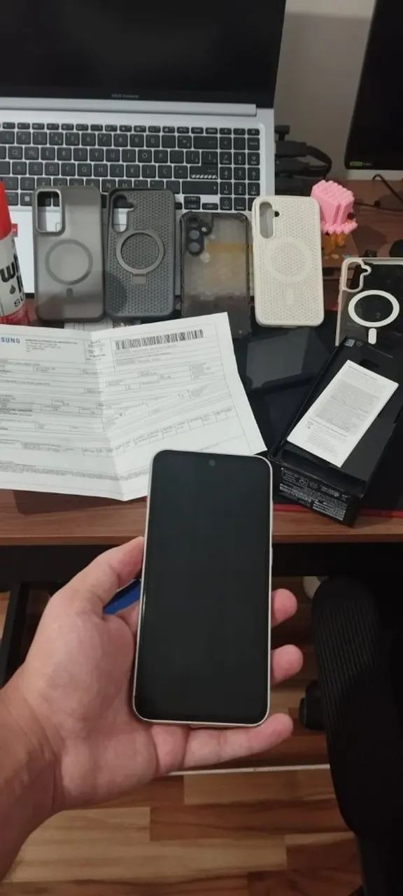 Samsung s 23 fe 256 gigas com caixa e nota fiscal - Foto 4