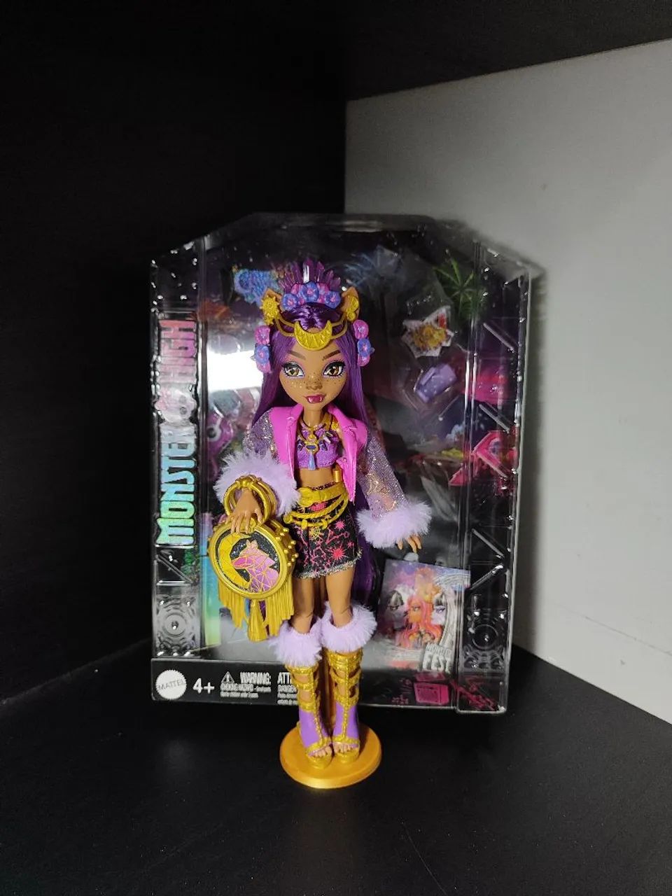 Boneca Monster High Clawdeen Monster Festival Completa