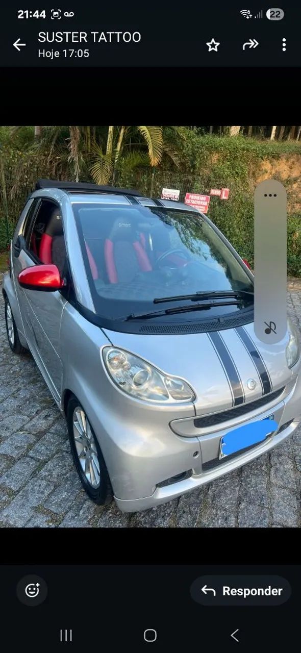 Smart Fortwo Passion Cabrio 1.0 62kw/tritop 2009 - Foto 7