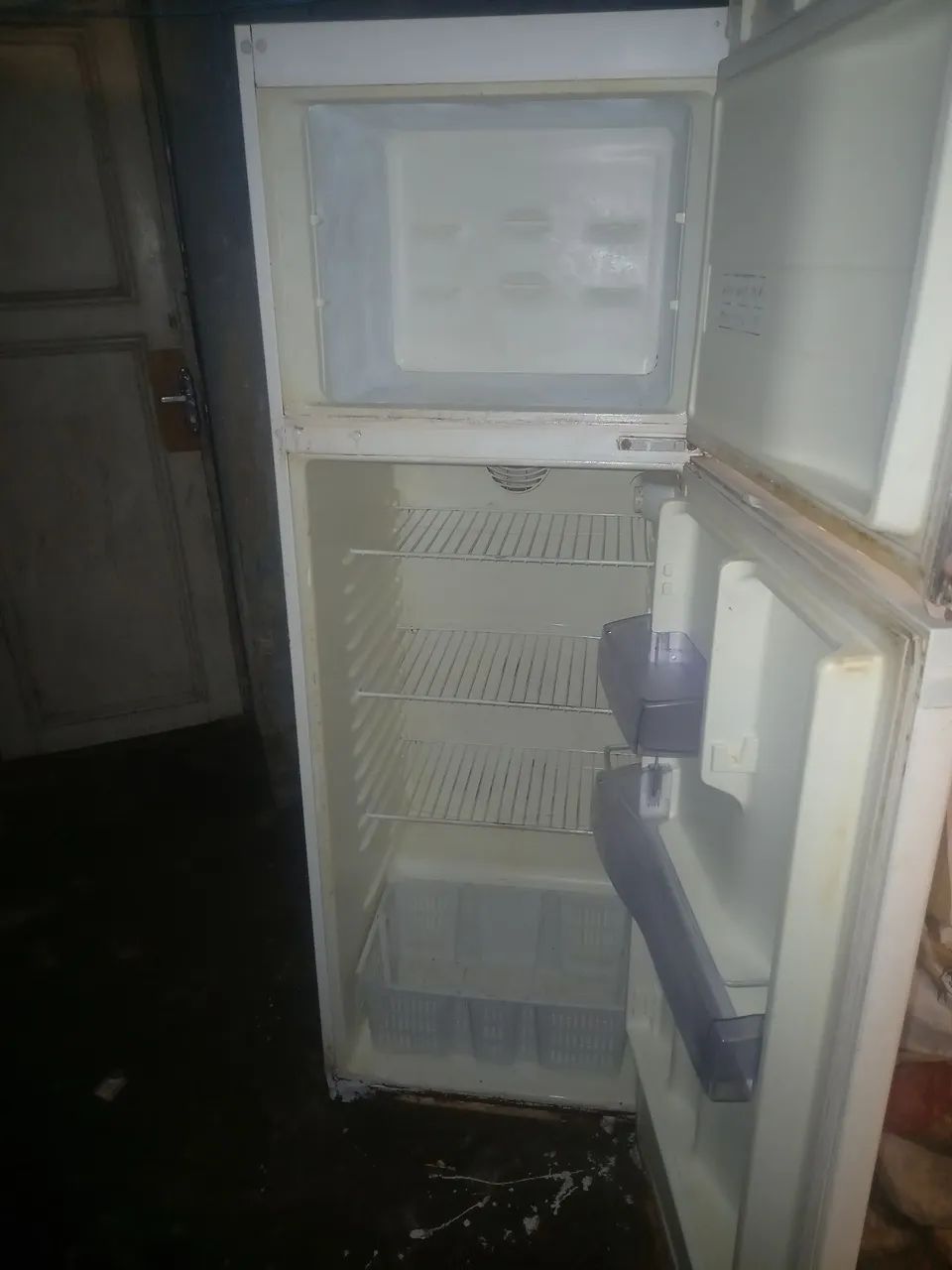 Geladeira Duplex com detalhe 