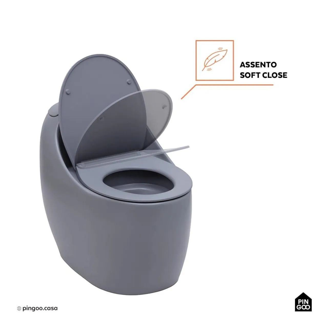 Vaso sanitário caixa acoplada pingo - Foto 4