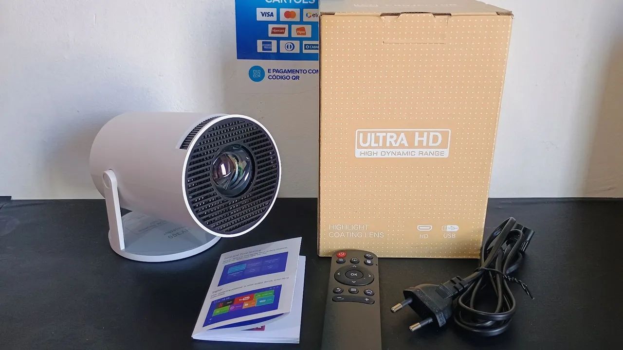 Projetor smart ultra HD Android / MEGA PROMOÇÃO 