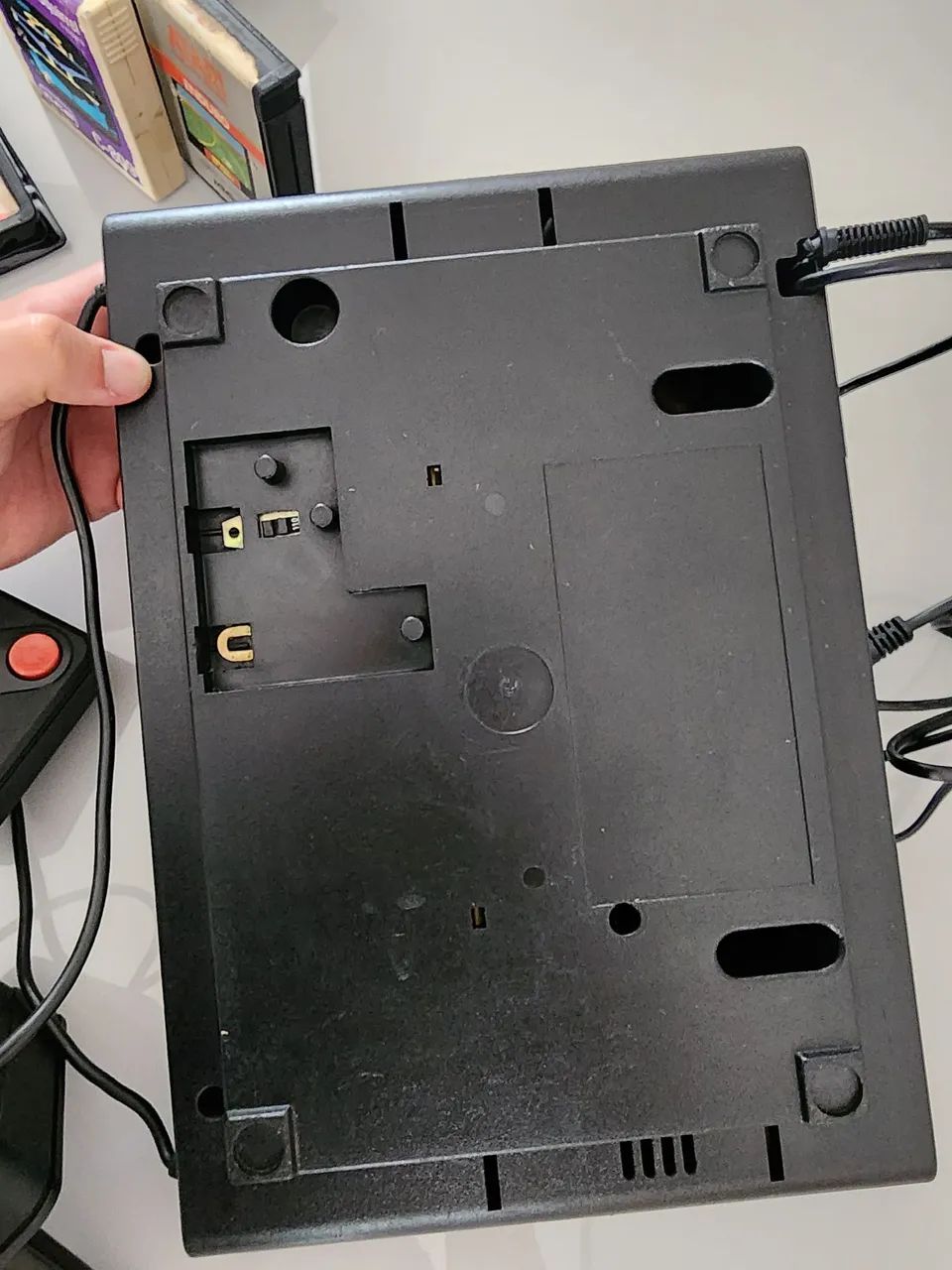 Vendo ou troco Atari 2600 + 4 jogos + 2 controles - Foto 4