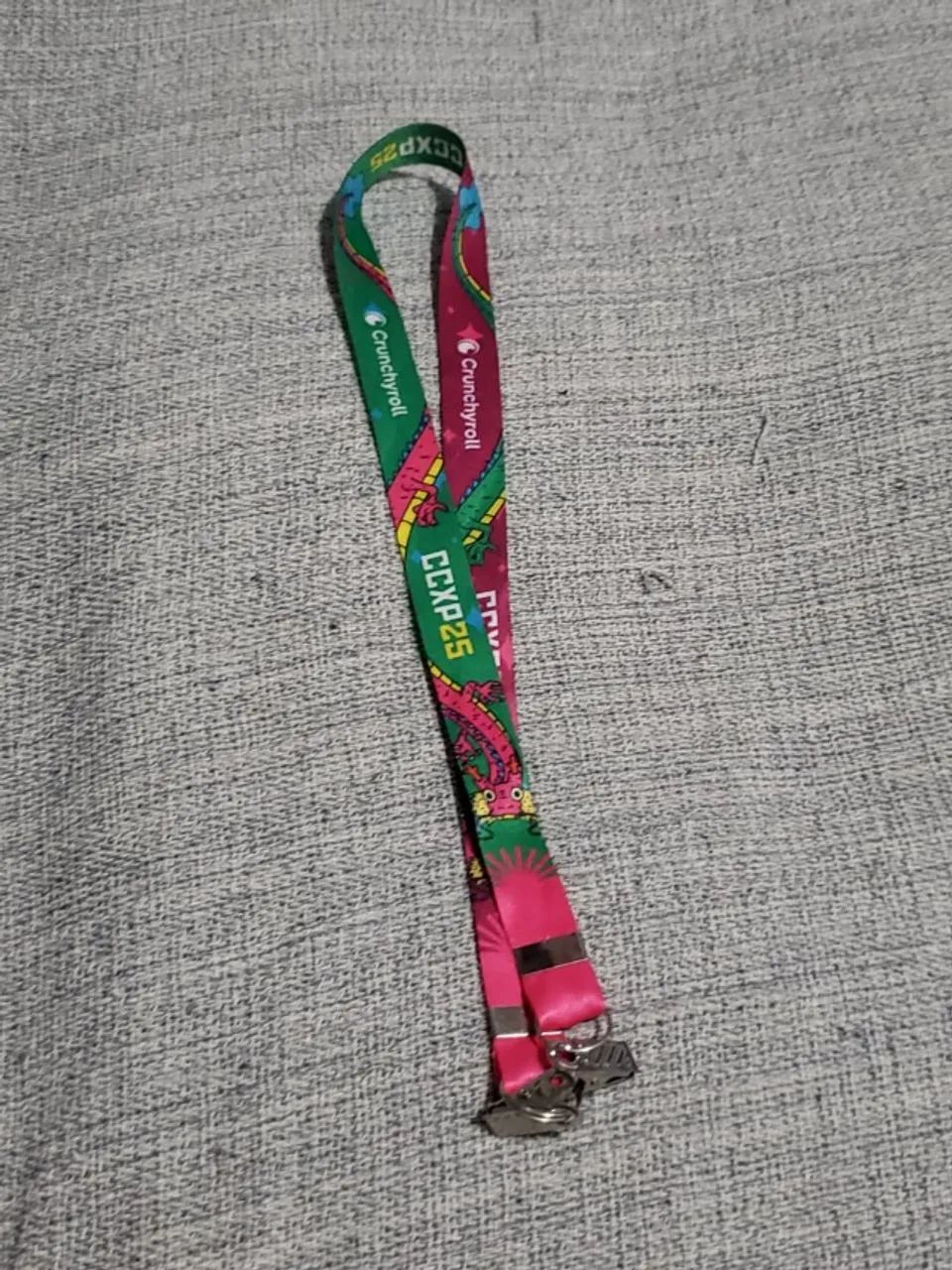 CCXP25 Credential Lanyard with Badge Holder - CCXP Lanyard