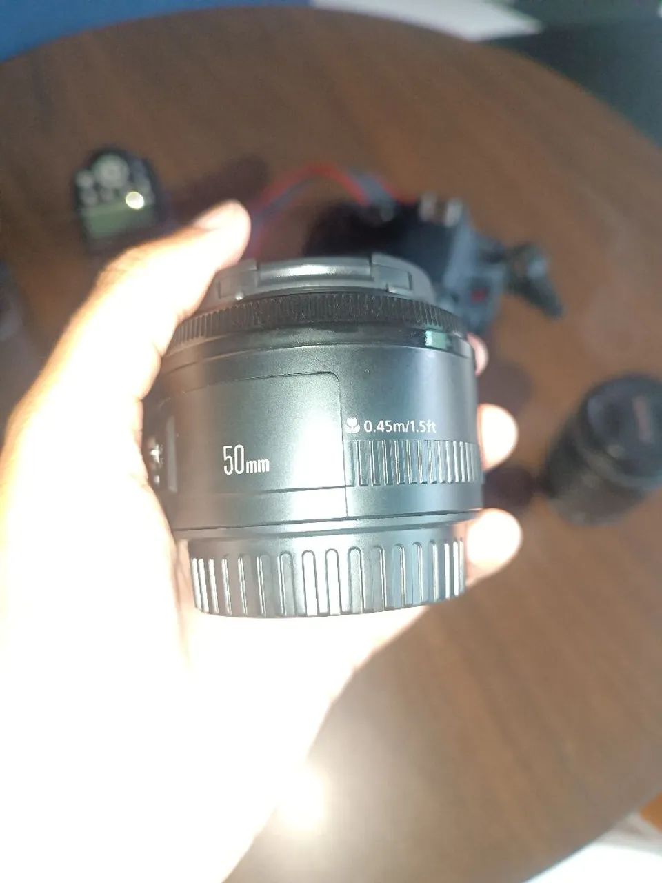 Câmera Canon t6i com lentes e acessórios  - Foto 3