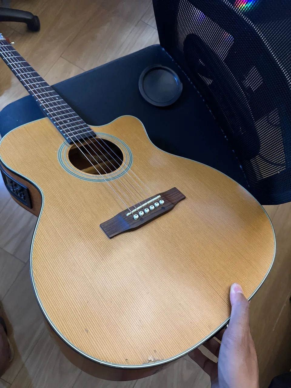 Violão Crafter Htc 21Eq/s.CD - Foto 4