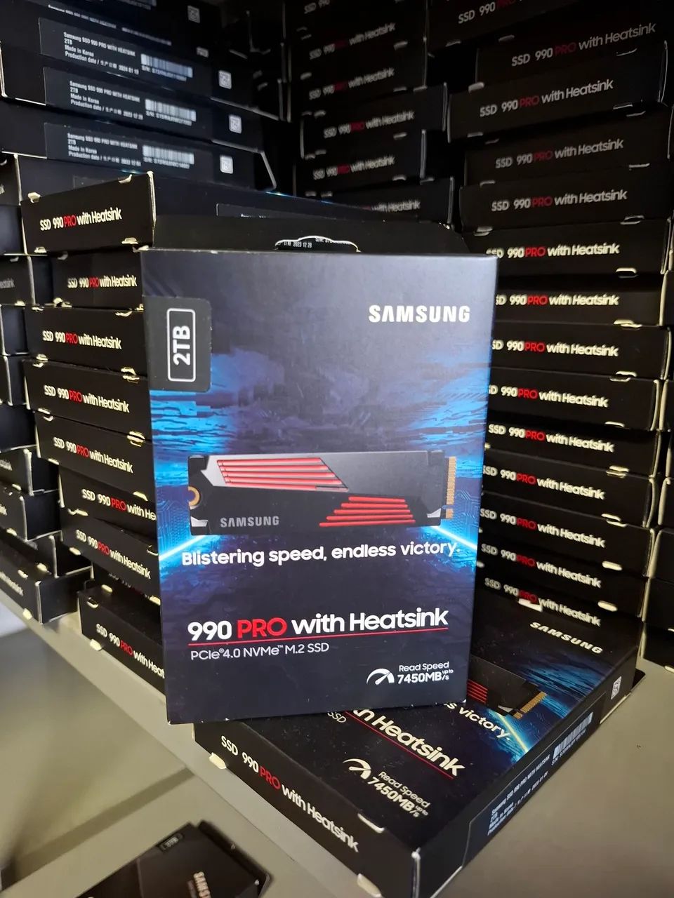 SSD Samsung 990 Pro 2TB com Dissipador - NOVO LACRADO