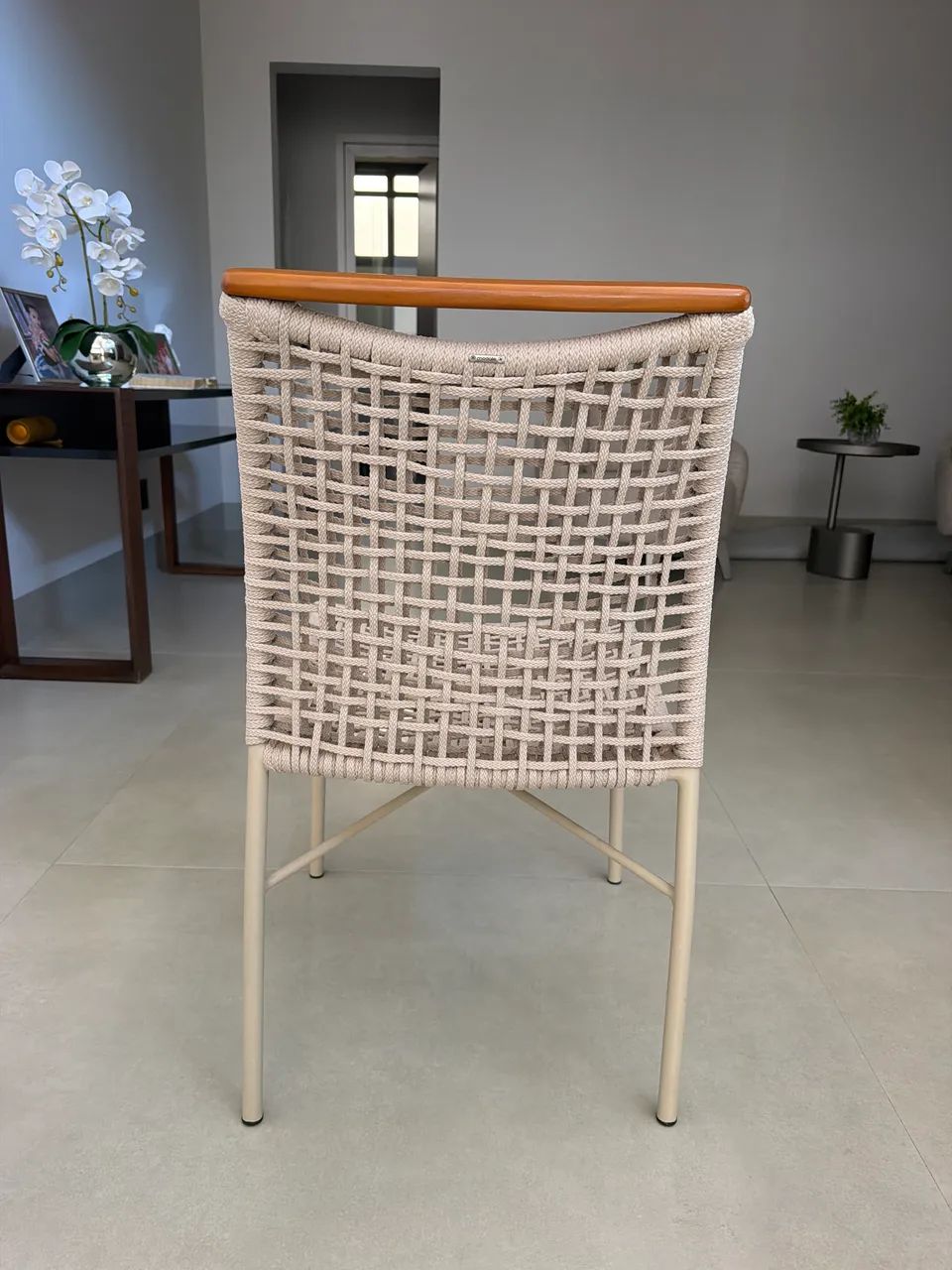 Cadeira de mesa - corda náutica 