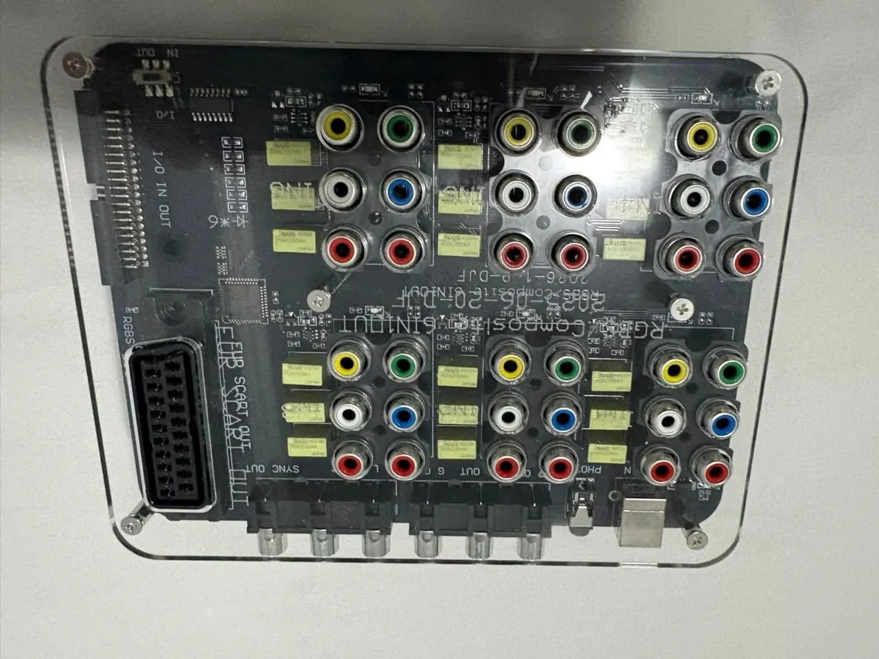 Switch Componente + Cabo Scart p Spart - Foto 2
