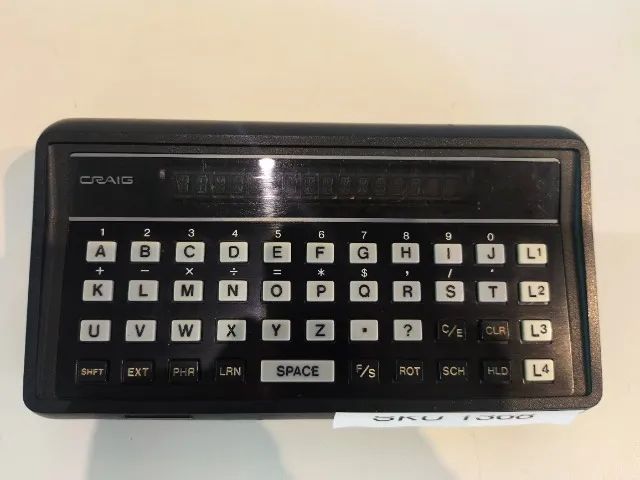 Calculadora Datacenter Craig Años 70s VINTAGE (PARA REPARO)
