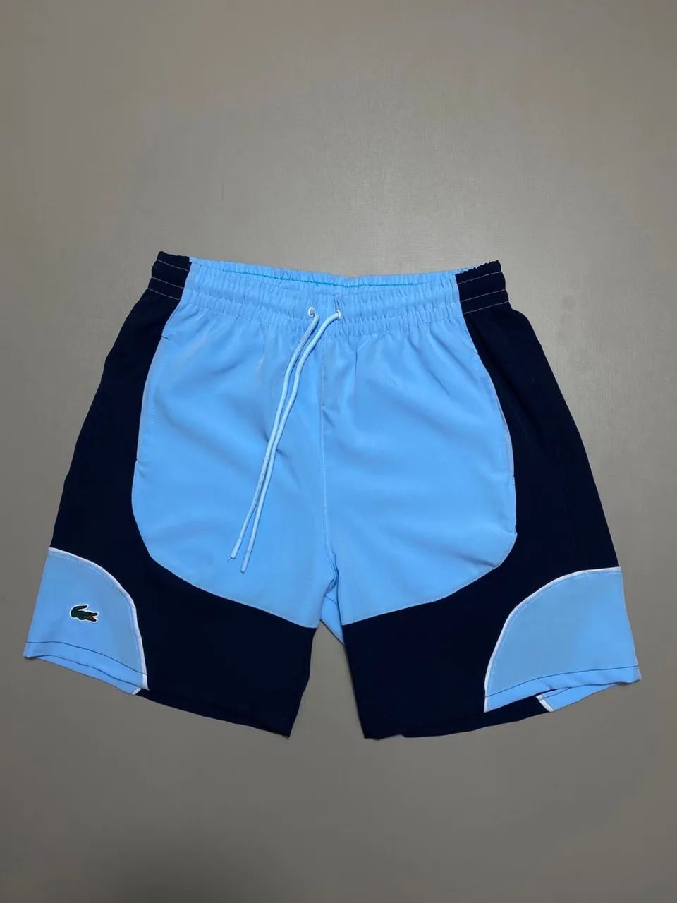 Bermuda Tactel Azul Claro - Foto 3