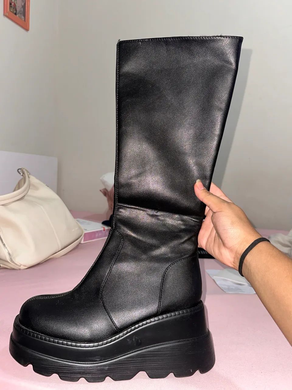 Bota plataforma 
