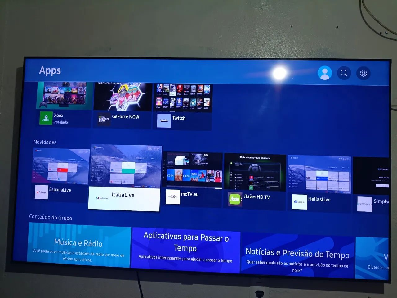 TV Samsung 70 polegadas smart pega tudo - Foto 2