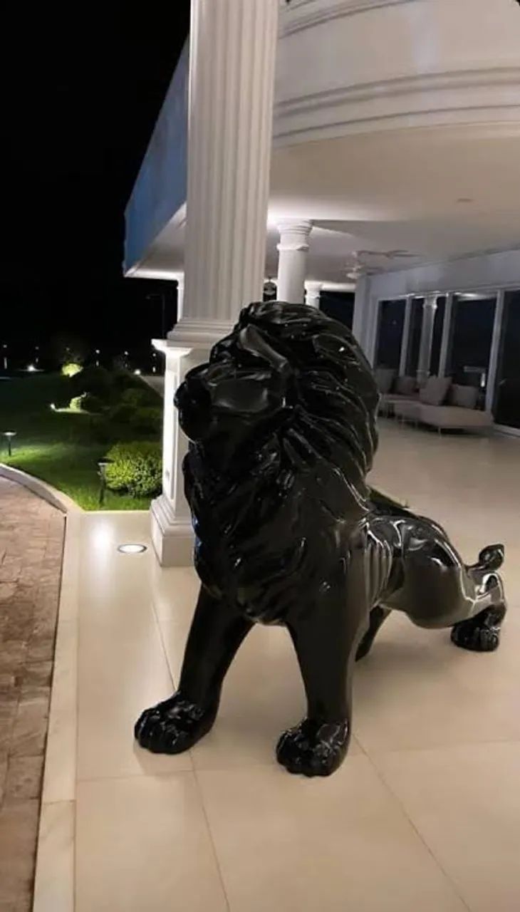 Leão decorativo gigante - Foto 2