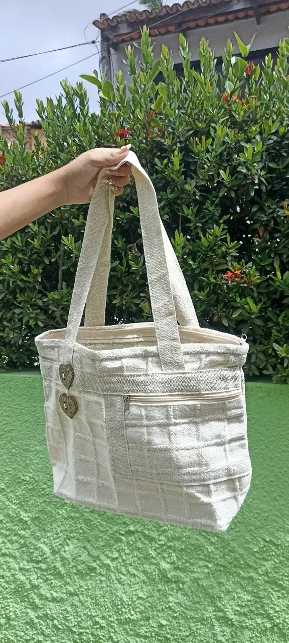 Bolsa em algodão original (P) - Foto 4