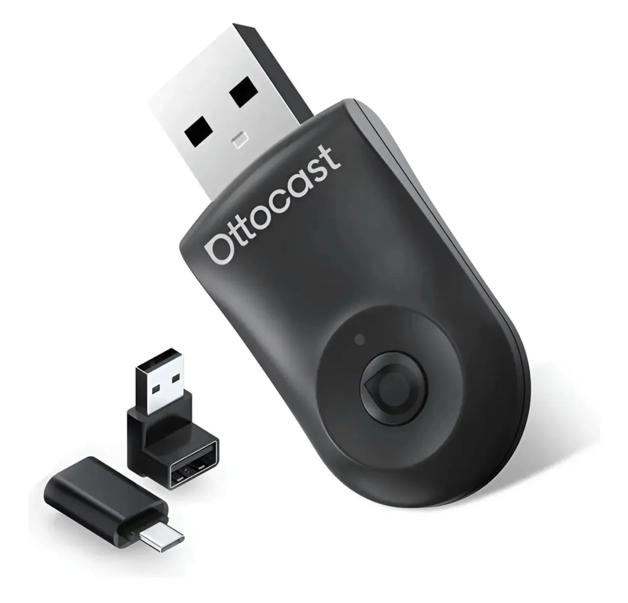 Adaptador Ottocast Mini Sem Fio Para Carplay/android Auto