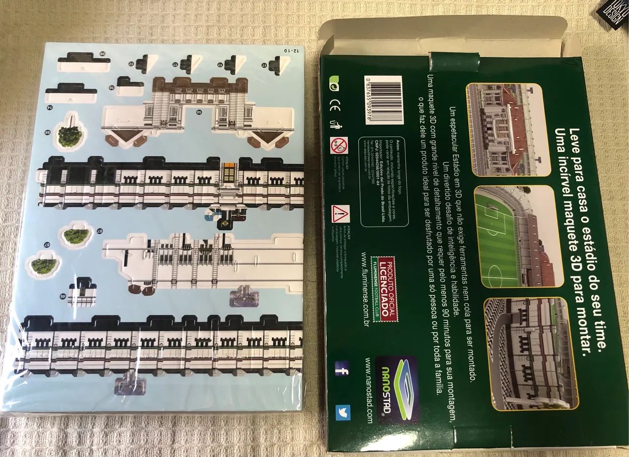 Maquete 3D estádio Laranjeiras oficial do Fluminense  - Foto 3