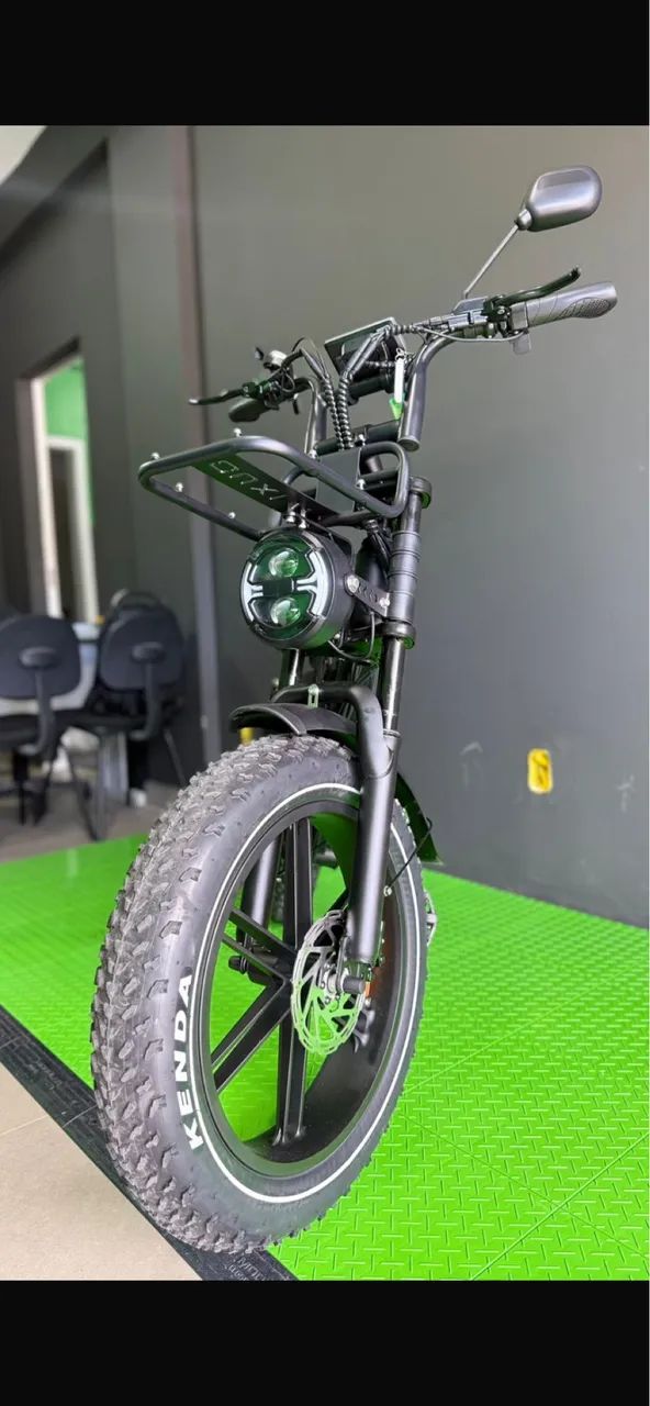 Vendo bike elétrica v8 pro 2 baterias  - Foto 2