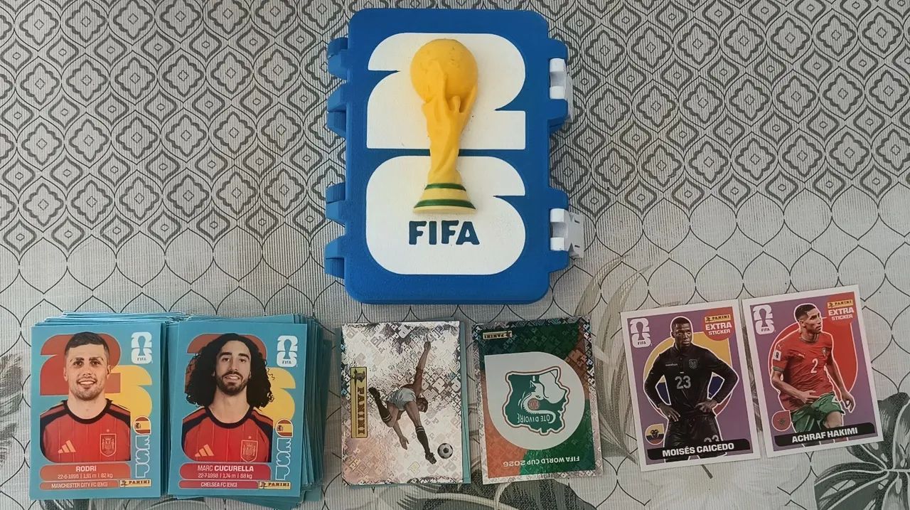 Figurinhas da Copa do mundo 2026