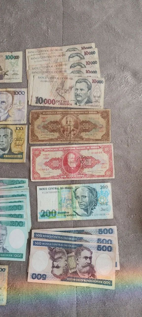Lote de notas antigas diversas - Foto 4
