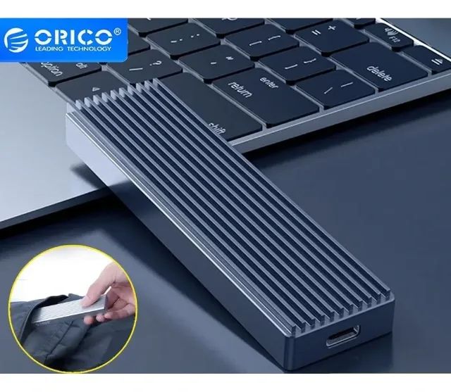 Case Compartimento Ssd Orico M2pj-c3 Nvme M.2 10gbps Usb C - Foto 2