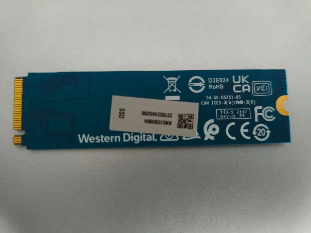 NVME Western Digital 512 GB - Foto 2